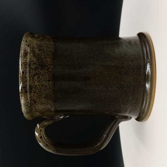 PerKup! Cafe Sunset Hill Stoneware Coffee Tea Mug Brown Made in USA - Wisconsin - Picture 4 of 7